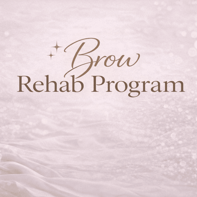 Brow Rehab Program at Atelier Beauty Studio in Kings Mountain, NC